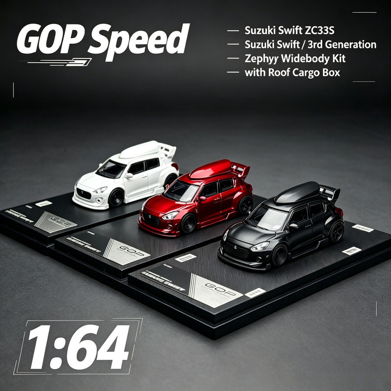 Novelty Gifts - Gop Speed 1/64 Suzuki Swift Sport
