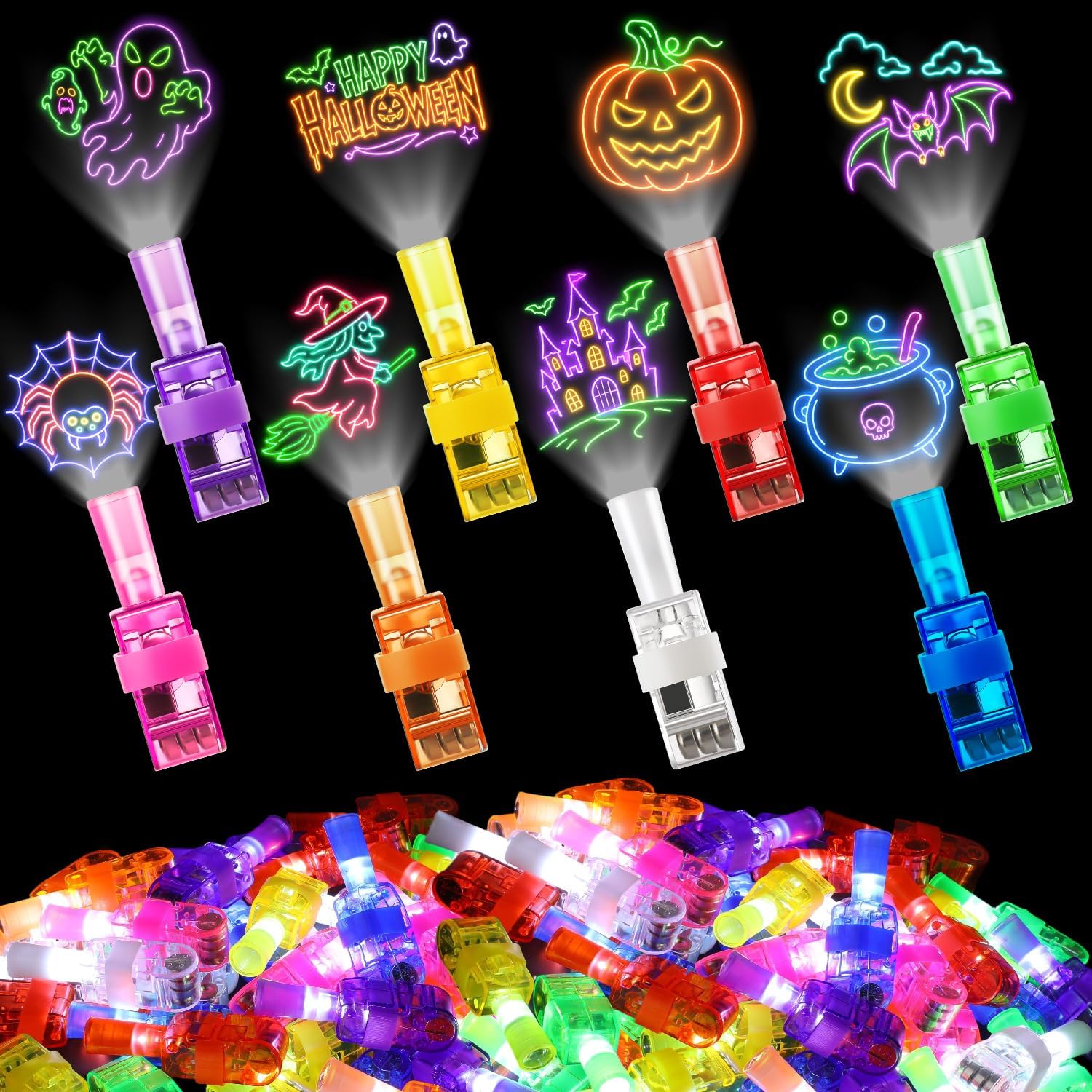 4/40 STUKS Halloween LED Vinge - Glow In The Dark Party Glasses recensie en prijs