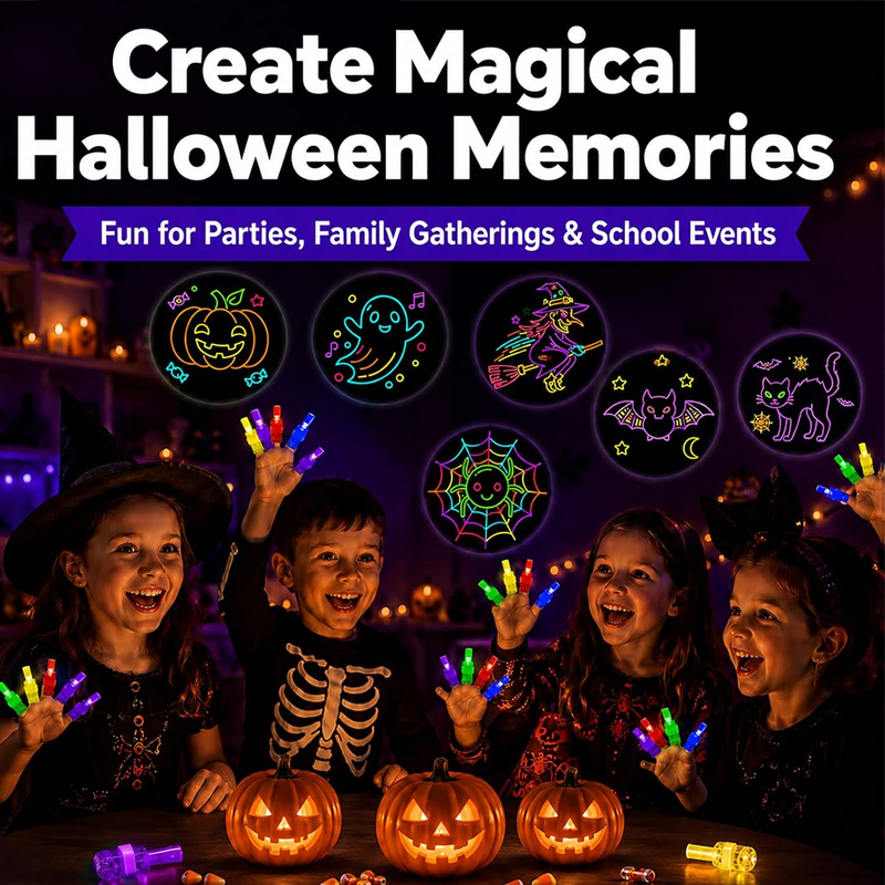 4/40 STUKS Halloween LED Vinge - Glow In The Dark Party Glasses recensie en prijs