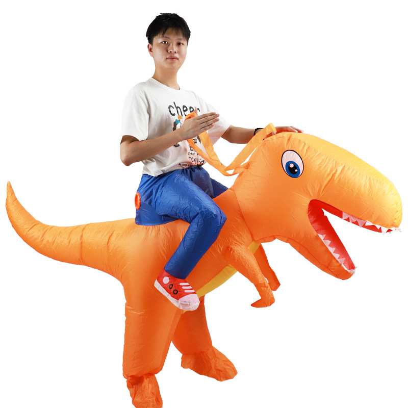 AdultHot Kids Groene Opblaasba - Inflatable Dinosaur Costume Adult recensie en prijs