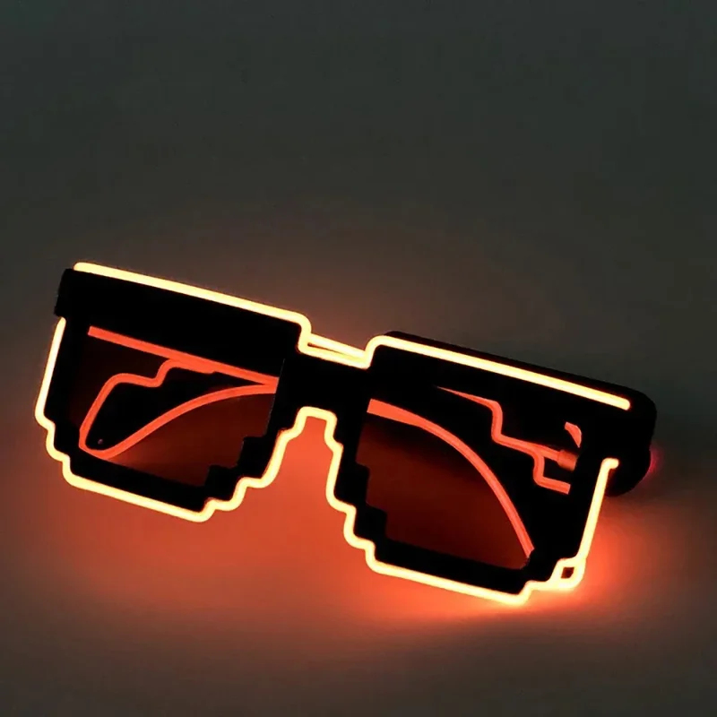 Draadloze LED-verlichte bril,  - Glow In The Dark Party Glasses recensie en prijs