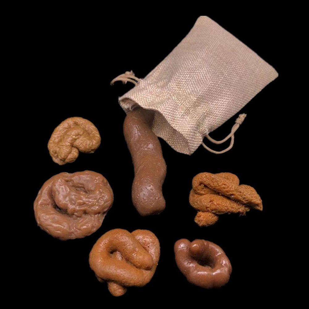6 stuks poep-grapjes grappige  - Fake Poop Gag Gift recensie en prijs