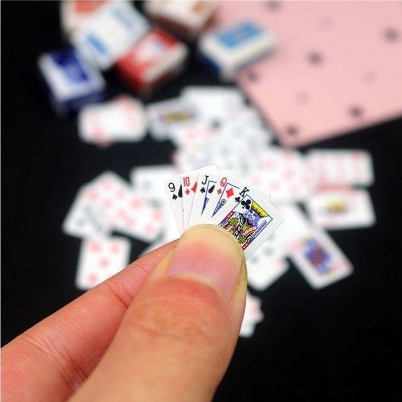 1 set Mini Poker Speelkaarten  - Prank Toys recensie en prijs