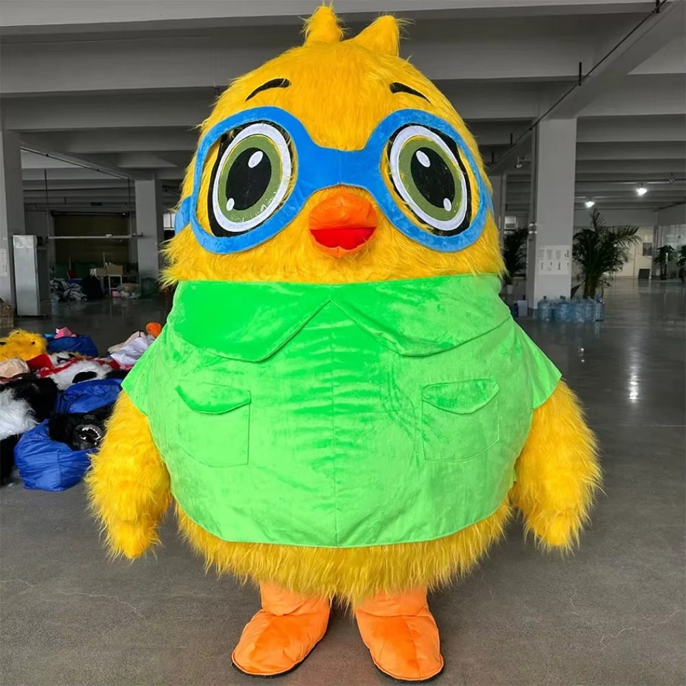 Opblaasbare vogel met bril, ma - Costumes recensie en prijs