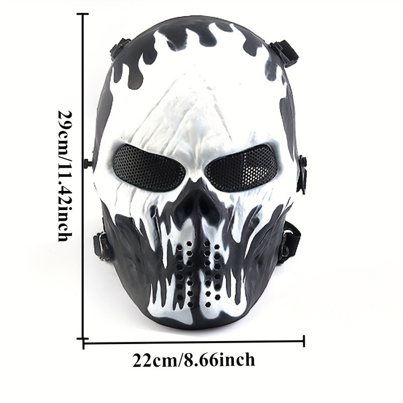 Heren Skull Warrior Masker Coo - Led Purge Mask Halloween recensie en prijs