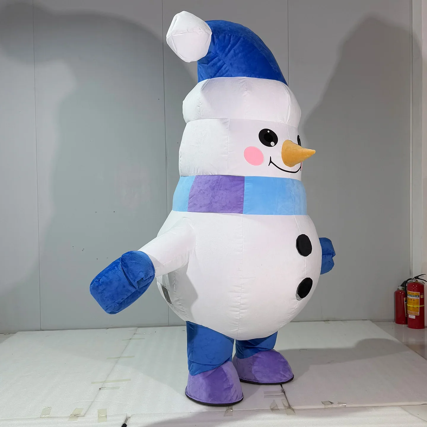 Opblaasbaar kerstsneeuwmankost - Costumes recensie en prijs