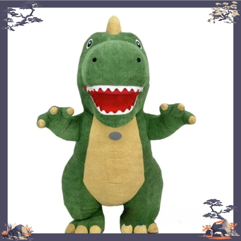 Gigantisch opblaasbaar groen d - Inflatable Dinosaur Costume Adult recensie en prijs